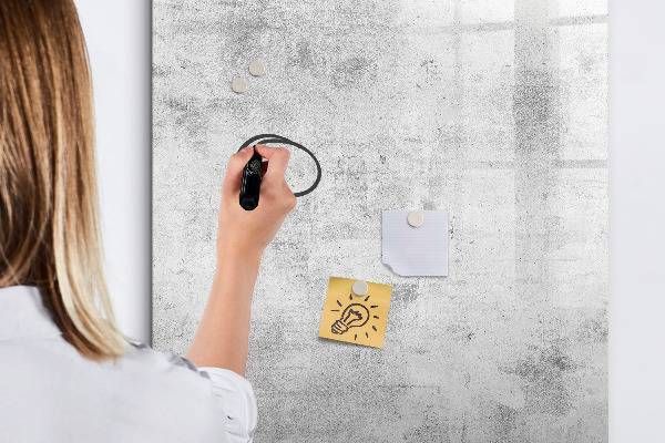 Tablă cu marker Tablă modernă pentru notițe și fotografii