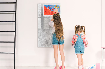 Tablă cu marker Tablă modernă pentru notițe și fotografii