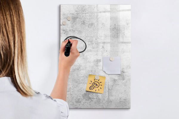 Tablă cu marker Tablă modernă pentru notițe și fotografii