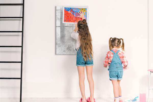 Tablă cu marker Tablă modernă pentru notițe și fotografii