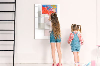 Tablă cu marker Planificator anual cu spațiu pentru fotografii