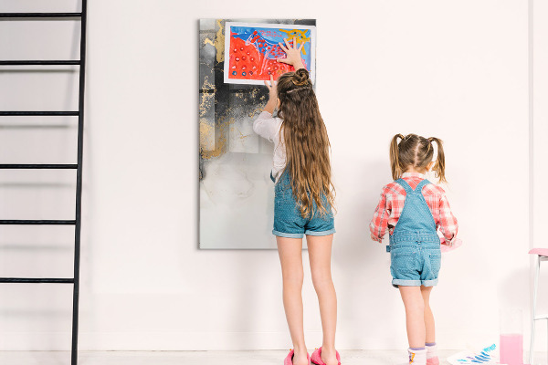 Tablă cu marker Tablă modernă pentru notițe și fotografii