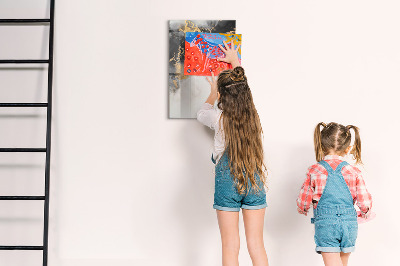 Tablă cu marker Tablă modernă pentru notițe și fotografii