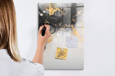 Tablă cu marker Tablă modernă pentru notițe și fotografii