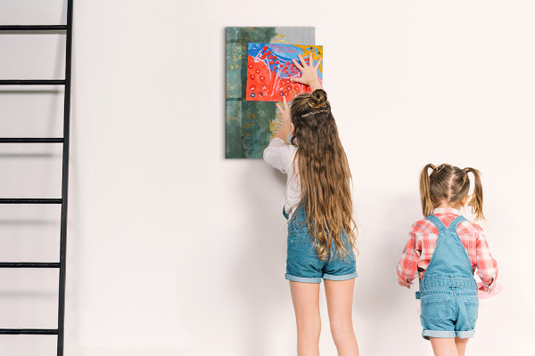 Tablă cu marker Tablă modernă pentru fotografii și notițe