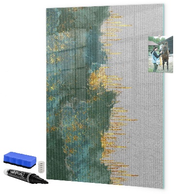 Tablă cu marker Tablă modernă pentru fotografii și notițe