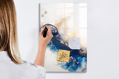 Tablă cu marker O tablă elegantă pentru notițe și fotografii