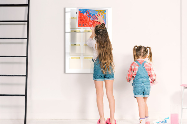 Tablă magnetică de scris Calendar anual pentru personalizare