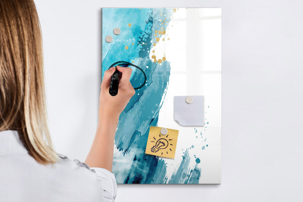 Tablă cu marker O tablă colorată pentru fotografii și notițe