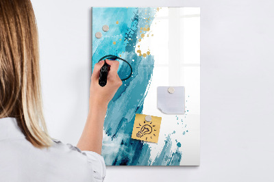 Tablă cu marker O tablă colorată pentru fotografii și notițe