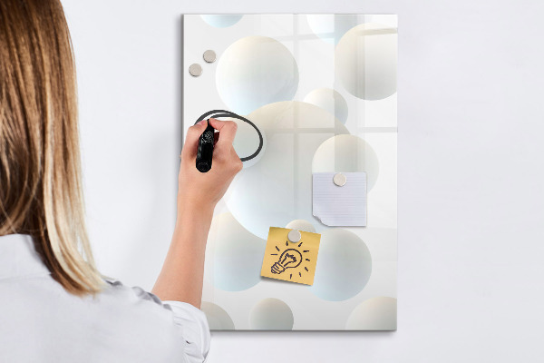 Tablă cu marker O tablă practică pentru notițe și fotografii