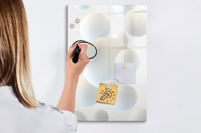 Tablă cu marker O tablă practică pentru notițe și fotografii