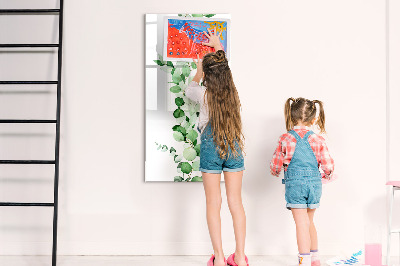 Tablă cu marker Motiv verde cu spațiu pentru fotografii