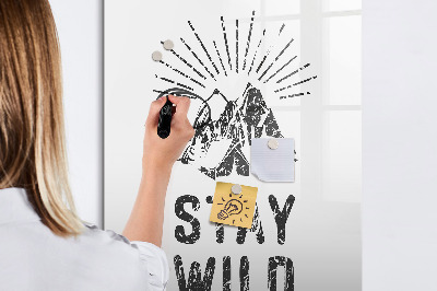 Tablă cu marker Un spațiu creativ pentru amintiri și fotografii