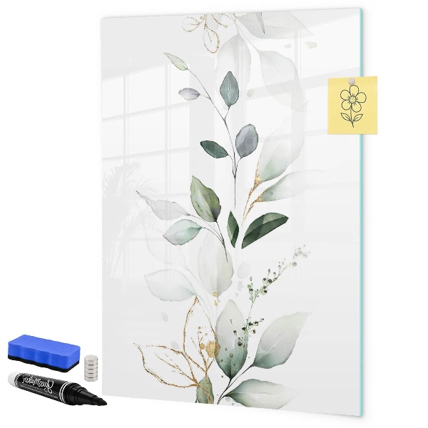 Tablă magnetică de scris Tablă elegantă pentru fotografii și notițe