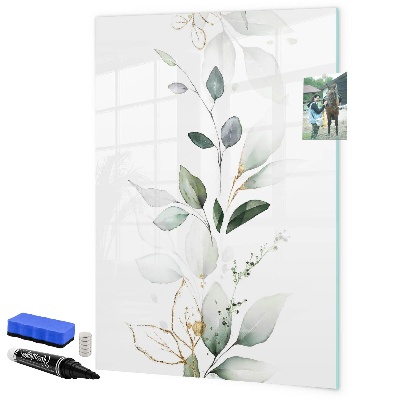 Tablă magnetică de scris Tablă elegantă pentru fotografii și notițe