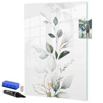 Tablă magnetică de scris Tablă elegantă pentru fotografii și notițe