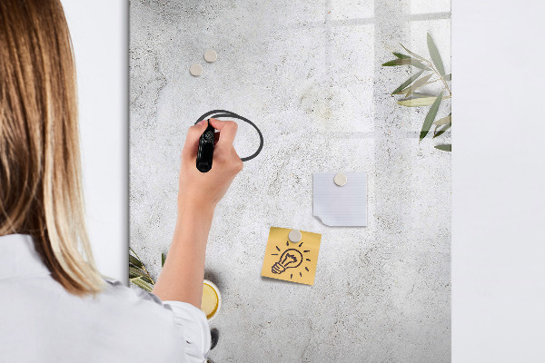 Tablă cu marker Tablă modernă pentru notițe și fotografii