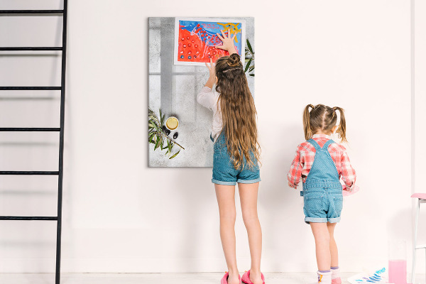 Tablă cu marker Tablă modernă pentru notițe și fotografii