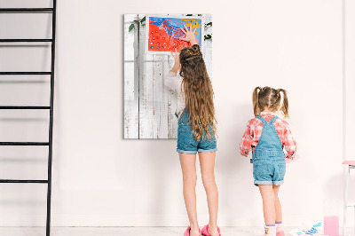 Tablă cu marker Un spațiu creativ pentru amintiri și fotografii