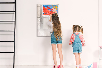 Tablă cu marker Un spațiu creativ pentru fotografii și notițe