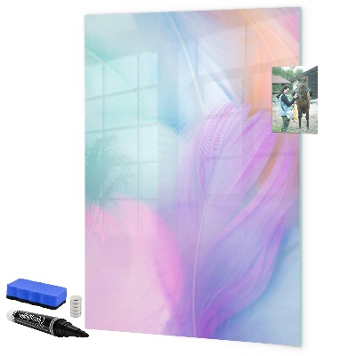 Tablă cu marker O tablă colorată pentru notițe și fotografii