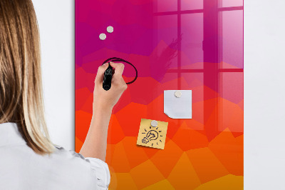 Tablă cu marker O tablă colorată pentru notițe și fotografii