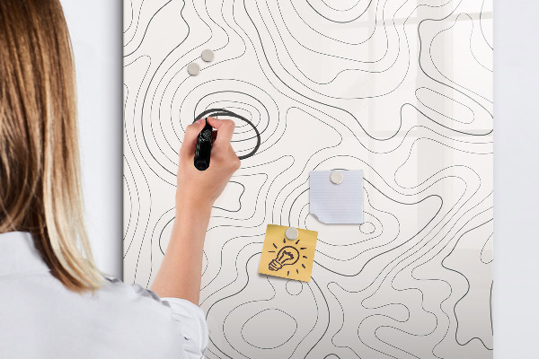 Tablă cu marker O modalitate creativă de a-ți prezenta fotografiile