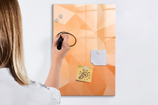 Tablă cu marker O tablă colorată pentru fotografii și notițe