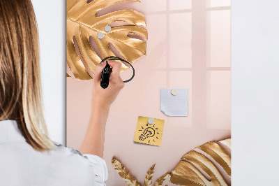 Tablă magnetică de scris O tablă elegantă pentru notițe și fotografii