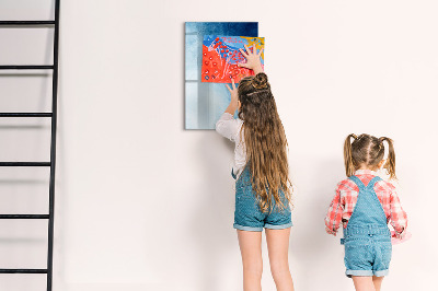 Tablă cu marker Tablă magnetică pentru fotografii și notițe