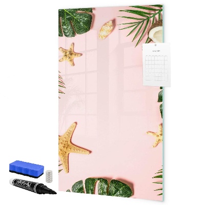 Tablă magnetică de scris Amintiri de vară pe fundalul naturii