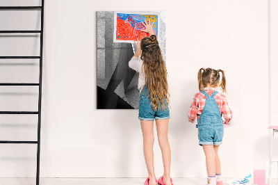 Tablă cu marker Tablă de afișare foto modernă