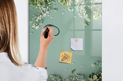 Tablă cu marker Un loc creativ pentru amintiri și fotografii