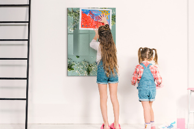 Tablă cu marker Un loc creativ pentru amintiri și fotografii