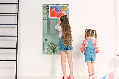 Tablă cu marker Un loc creativ pentru amintiri și fotografii