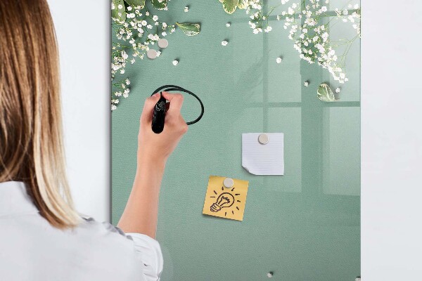 Tablă cu marker Un loc creativ pentru amintiri și fotografii