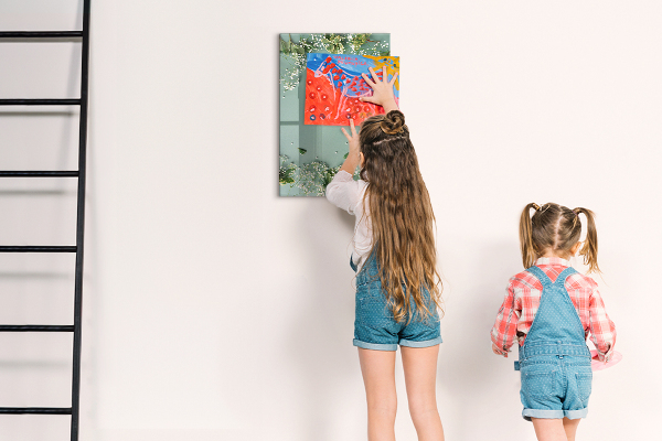 Tablă cu marker Un loc creativ pentru amintiri și fotografii