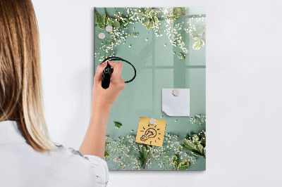 Tablă cu marker Un loc creativ pentru amintiri și fotografii