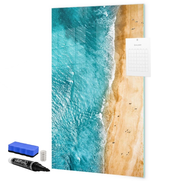Tablă cu marker Amintiri dintr-o vacanță la mare