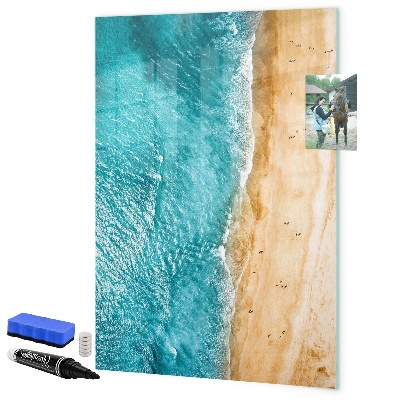 Tablă cu marker Amintiri dintr-o vacanță la mare