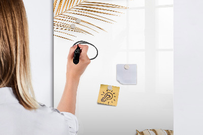 Tablă magnetică de scris Tablă foto elegantă cu plante