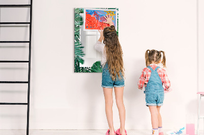 Tablă cu marker Tablă verde pentru prezentarea fotografiilor