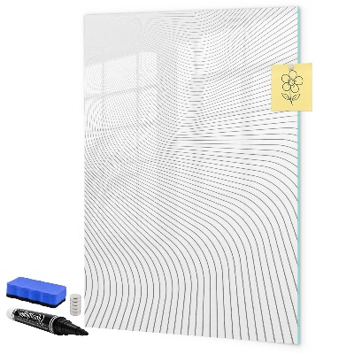 Tablă cu marker O oglindă cu loc pentru fotografii