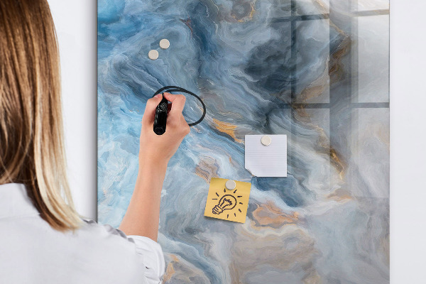 Tablă cu marker Tablă modernă pentru notițe și fotografii