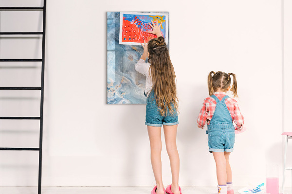 Tablă cu marker Tablă modernă pentru notițe și fotografii