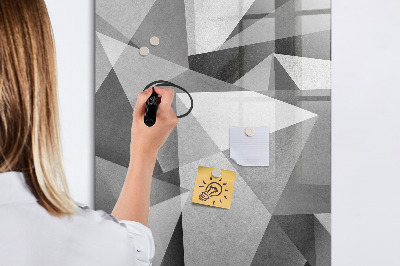 Tablă magnetică de scris Tablă modernă pentru notițe și fotografii