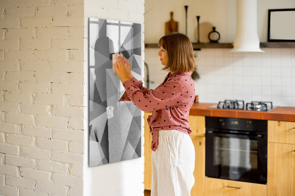 Tablă magnetică de scris Tablă modernă pentru notițe și fotografii