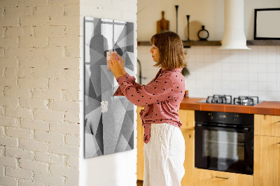 Tablă magnetică de scris Tablă modernă pentru notițe și fotografii