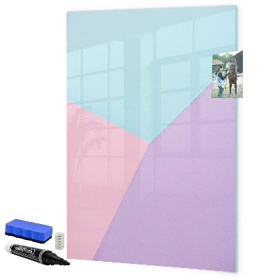 Tablă cu marker O tablă colorată pentru notițe și fotografii